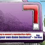 The Golden Rule, Governor Tim Walz, Women's Reproductive Rights, Vice President Kamala Harris, running mate, Campaign 2024, Presidential Race, Democratic ticket, DNC, Democratic Party, IVF, weird