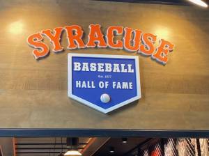 Syracuse Chiefs Hall of Fame. (Photo courtesy of Steven Souza Sr.)