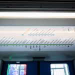 A Link light rail station map with with different lines listed as coming soon on Wednesday, Aug. 28, 2024 in Lynnwood, Washington. (Olivia Vanni / The Herald)