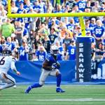 Seattle Seahawks running back Kenneth Walker III carries the ball against the Denver Broncos at Lumen Field on Sept. 8, 2024. (Photo courtesy of the Seattle Seahawks)