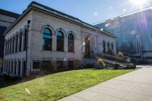 The Carnegie Resource Center on Friday, Feb. 16, 2024 in Everett, Washington. (Olivia Vanni / The Herald)