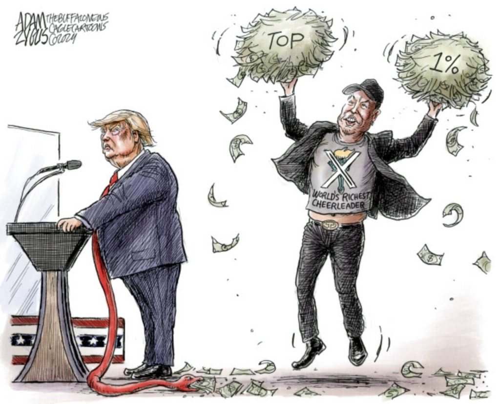 October 13, 2024: Trump's Cheerleader