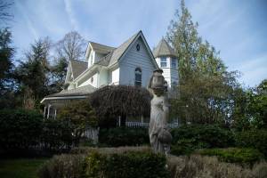 The Victorian home sits on Whidbey Island. (Alyse Young for The Washington Post)