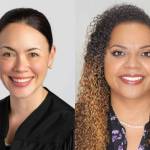 From left to right, Whitney Rivera and Mary Anderson.