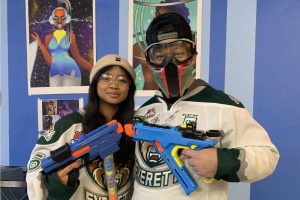 The first large-scale Dart Blaster Battle of its kind in the area, for ages 8 and older, will be hosted in a 7,600-sq.ft. space inside the Everett Mall Nov. 16.