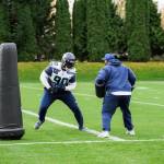 Photo courtesy of Edwin Hooper / Seattle Seahawks
Seahawks nose tackle Jarran Reed (90) practices on Thursday, Nov. 21 at the Virginia Mason Athletic Center in Renton.