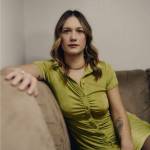 Shandy Brewer, who was on the Alaska Airlines plane that lost a door in-flight, at her Vancouver home on Nov. 15. (Clayton Cotterell / The New York Times)