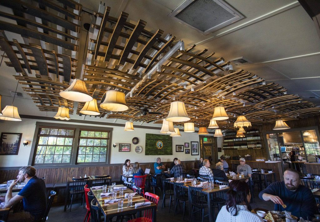 Inside the Woodinville Tavern on Monday, Oct. 7, 2024 in Woodinville, Washington. (Olivia Vanni / The Herald)