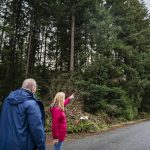 Shelia Davis talks about how the proposed development will impact the neighborhood on Dec. 20, 2024 in Marysville, Washington. (Olivia Vanni / The Herald)