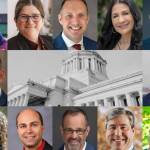 Some of the new lawmakers headed to Olympia for the next legislative session. (Candidate photos courtesy of candidates. Washington State Capitol building photo by Amanda Snyder/Cascade PBS)
