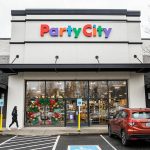 A person walks into the Lynnwood location of Party City hours after it was announced the company would be closing all of it’s stores on Friday, Dec. 20, 2024 in Lynnwood, Washington. (Olivia Vanni / The Herald)