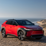 Practical And Functional bZ4X basks in sunshine. Photo provided by Toyota Newsroom.