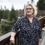 Leri Harper at her home on Feb. 29 in Everett, Washington. (Olivia Vanni / The Herald)