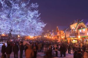 Christmas Lighting Festival, Leavenworth, Washington, the Christmas capital of the Pacific Northwest.