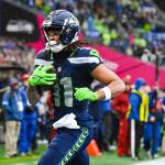 Seahawks wide receiver Jaxon Smith-Njigba (11) during the game against the Minnesota Vikings at Lumen Field on Dec. 22, 2024. (Edwin Hooper / Seattle Seahawks)