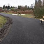Phase 0 of the Bayview Trail on Monday in Lake Stevens, Washington. Jan. 6, 2025. (Will Geschke / The Herald)
