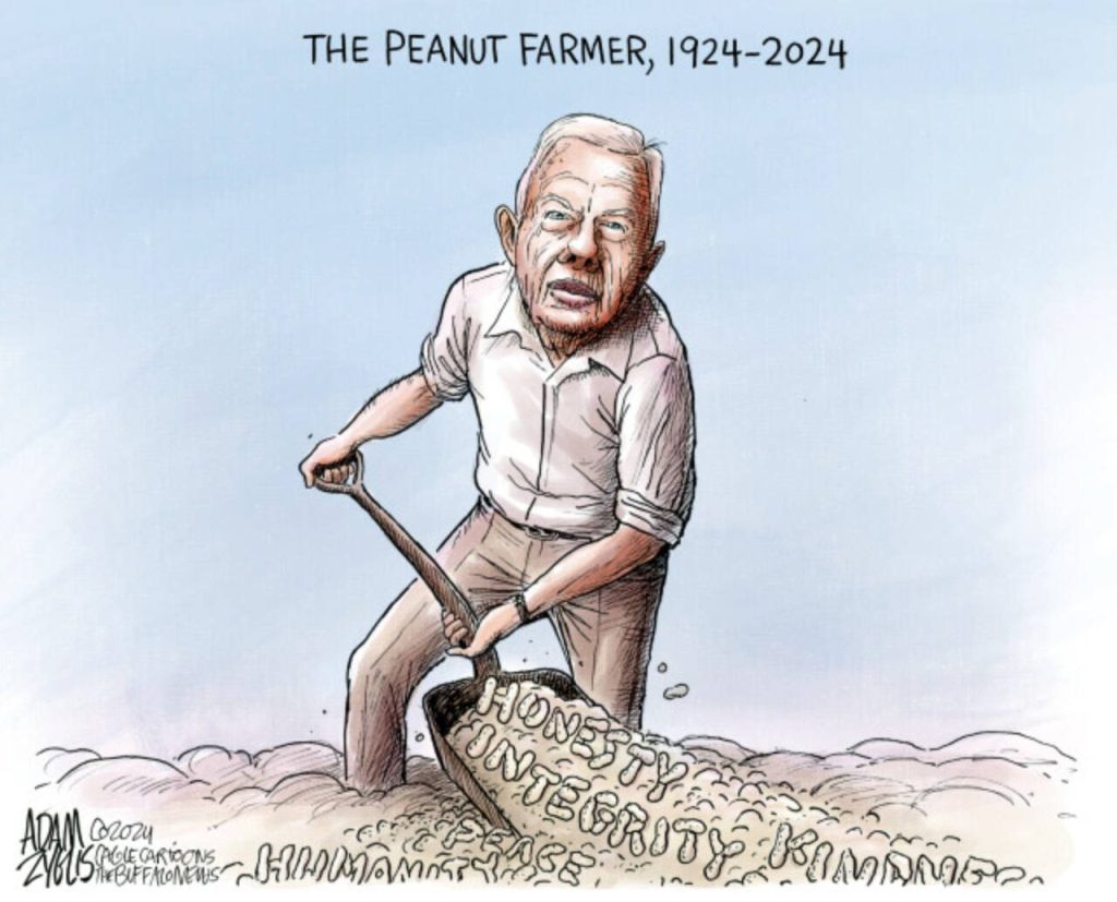 December 31, 2024: RIP Jimmy Carter