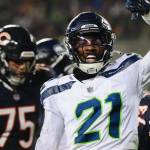 Seahawks cornerback Devon Witherspoon reacts after a play against the Chicago Bears at Soldier Field on Dec. 26, 2024. (Photo courtesy of Edwin Hooper / Seattle Seahawks)