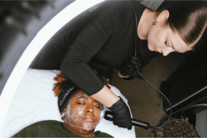 The Glo2 Facial detoxes and revitalizes, leaving a perfect glow, says Dallas Aiken, the salon owner. Photo courtesy of Chique Salon Spa.