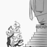 The cartoon was created by Pulitzer Prize-winning Ann Telnaes, then spiked by Jeff Bezos Washington Post. So she resigned. The worst is yet to come.