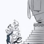 The cartoon was created by Pulitzer Prize-winning Ann Telnaes, then spiked by Jeff Bezos Washington Post. So she resigned. The worst is yet to come.