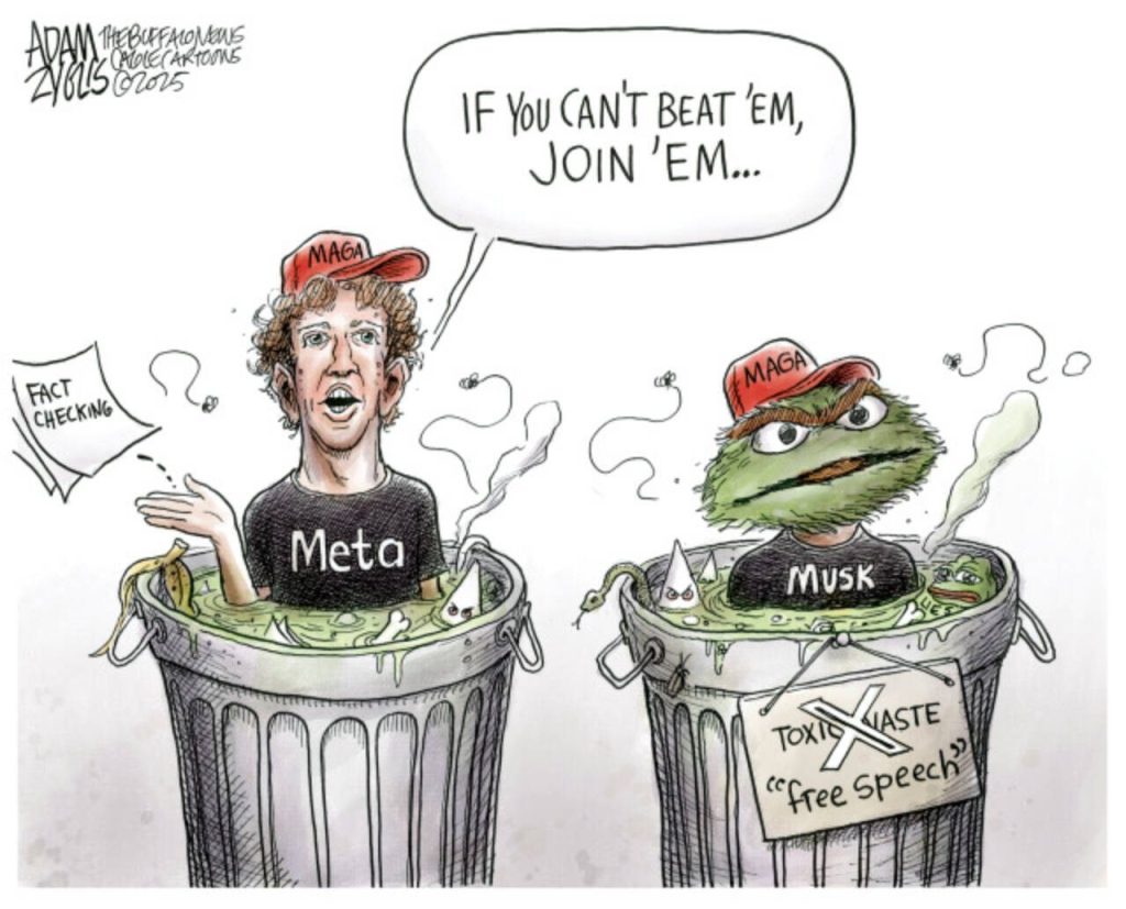 January 8, 2025: Meta Ends Fact Checking