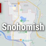 Logo for news use featuring the municipality of Snohomish in Snohomish County, Washington. 220118
