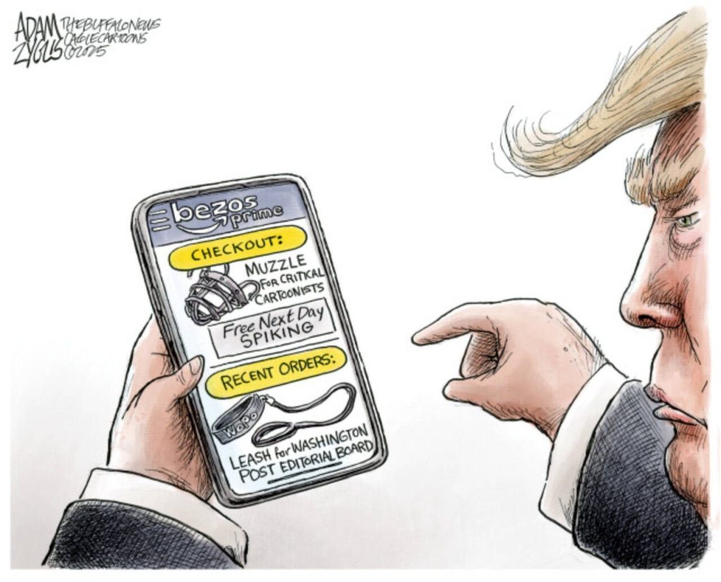 January 9, 2025: Bezos Capitulates to Trump