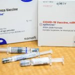 Flu and COVID vaccine options available at QFC on Thursday, Sept. 5, 2024 in Everett, Washington. (Olivia Vanni / The Herald)