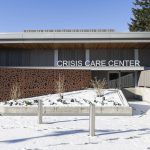 The front entrance of the Lynnwood Crisis Care Center on Friday, Feb. 7, 2025, in Lynnwood, Washington. (Olivia Vanni / The Herald)
