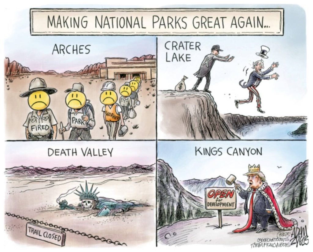 February 28, 2025: Cuts to National Parks