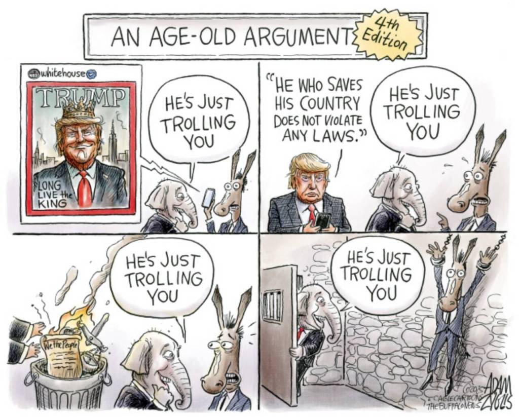 February 24, 2025: King of Trolls