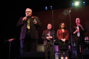Frank DeMiero founded and directed the Seattle Jazz Singers, a semi-professional vocal group. They are pictured here performing at the DeMiero Jazz Festival. (Photos courtesy the DeMiero family)