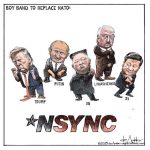A BOY BAND WILL REPLACE NATO: TRUMP,PUTIN,Kim Jong Un,Lukashenko,XI form NSYNC