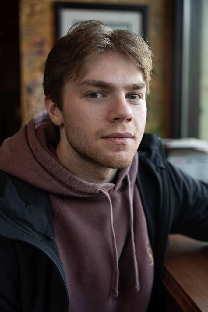 Will Geschke / The Herald
Silvertips center Tyler MacKenzie in Everett on Jan. 14.
