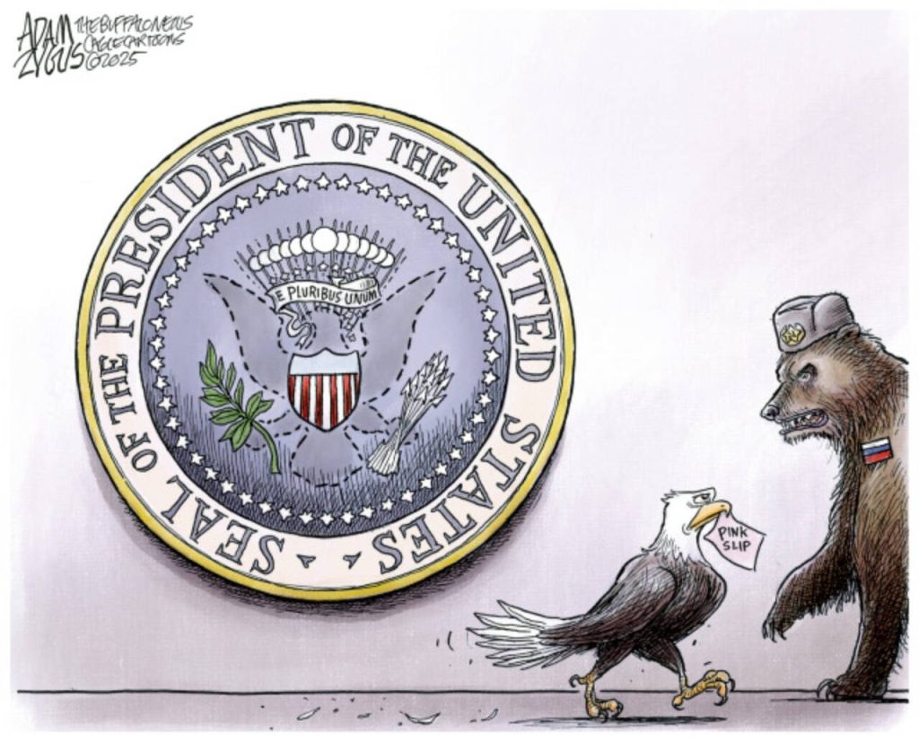March 21, 2025: Government Cutstoon