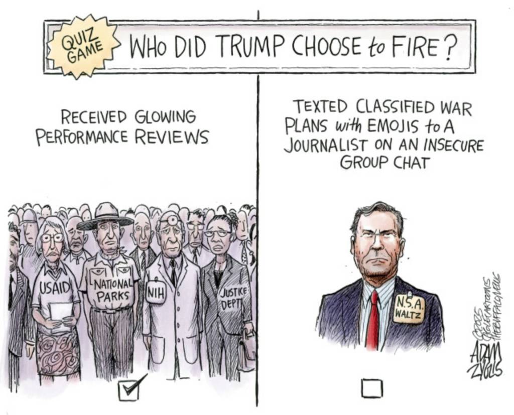 March 28, 2025: Group Chat Debacle