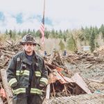 Provided photo
David Petersen is seen during the recovery operation of the Oso Landslide in 2014. Petersen is one of the plaintiffs in a lawsuit under consideration before the Ninth CIrcuit Court of Appeals.
