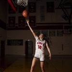 Kaleo Anderson is The Heralds 2024-2025 Girls Basketball Player of the Year. (Olivia Vanni / The Herald)