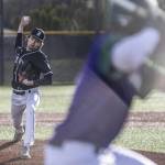 Jacksons Drew Pepin pitches during the game against Edmonds-Woodway on Wednesday, April 2, 2025 in Edmonds, Washington. (Olivia Vanni / The Herald)