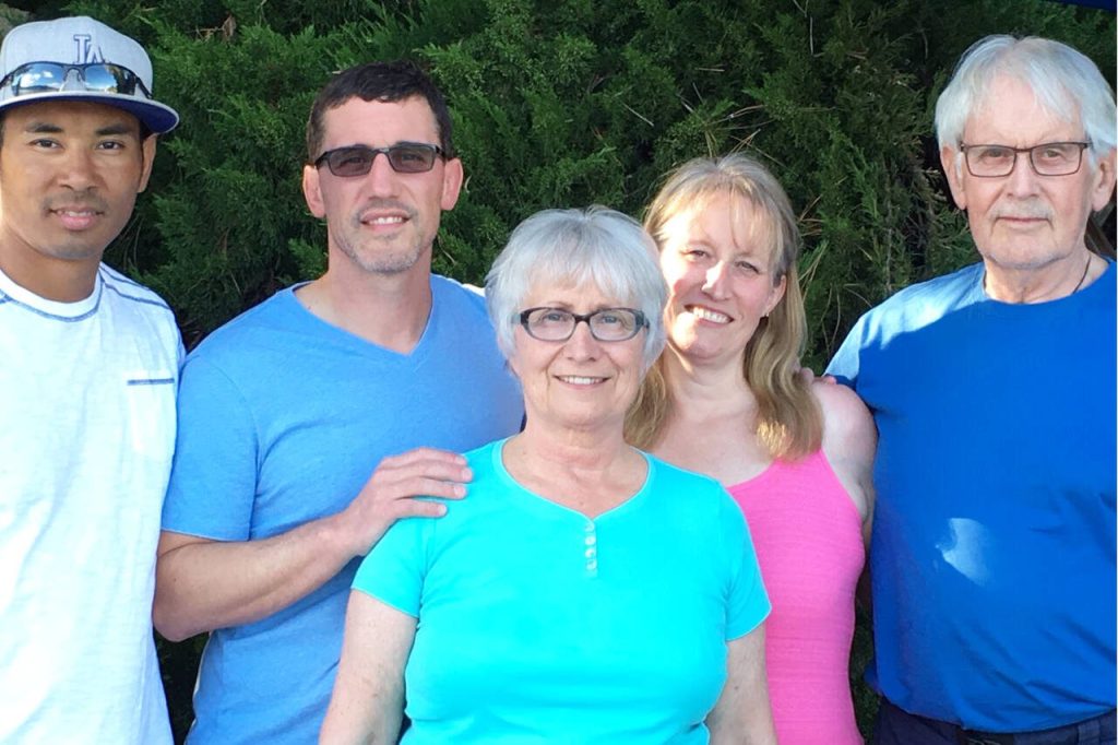 Provided photo
From left, son Jacob (CJ) France, son Adam France, wife Sarah France, daughter Christina France and Bill France.