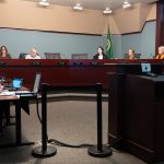 Everett City Council on March 19 in Everett. (Will Geschke / The Herald)