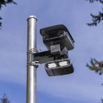 Olivia Vanni / The Herald
A newly installed traffic camera along 100th Avenue West on April 14 in Edmonds.