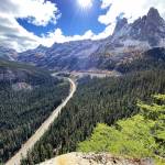 The North Cascades Highway is seen from the Washington Pass overlook in 2021. (Sue Misao / The Herald)