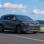 The 2025 Toyota Sienna minivan in the top-level Platinum grade (Provided by Toyota).