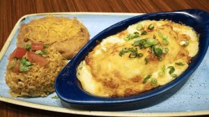Photo courtesy of Tulalip Resort Casino
The creamy chicken verde enchiladas at World Flavors, located in The Kitchen at Quil Ceda Creek Casino.