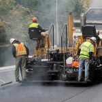 Snohomish County Public Works will resurface approximately 76 miles of county roads this year. This photo is an example of paving work from a previous summer. (Photo courtesy Snohomish County Public Works)
