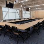 The board room inside the A building of the new Snohomish County 911 building on Tuesday, May 20, 2025 in Everett, Washington. (Olivia Vanni / The Herald)
