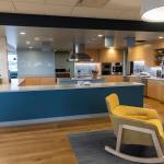 The break room for employees in the new Snohomish County 911 building on Tuesday, May 20, 2025 in Everett, Washington. (Olivia Vanni / The Herald)