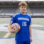Shorewood sophomore Caleb Butler is The Heralds 2025 Boys Soccer Defensive Player of the Year. (Olivia Vanni / The Herald)